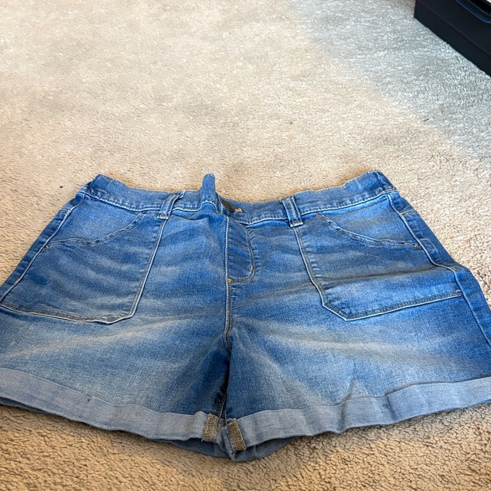 Denim Blue Women's Shorts